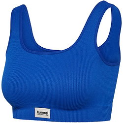 Hummel Pulse Seamless Rib Brassière De Sport Femmes - Royal