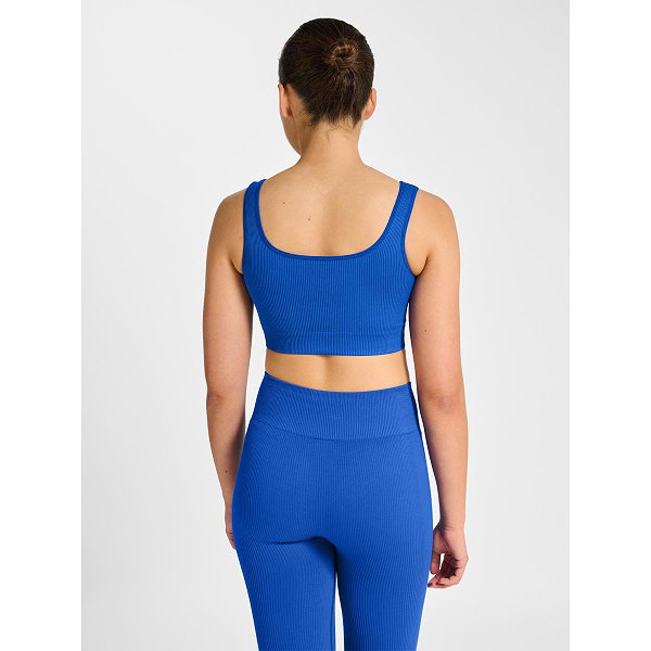 Hummel Pulse Seamless Rib Sport-Bh Dames - Royal