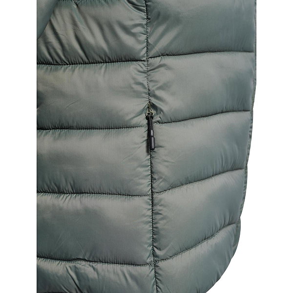 Hummel Lightweight Veste Matelassée Femmes - Castor Gray
