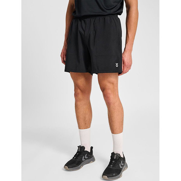 Hummel Pulse Workout Trainingsshort Herren - Schwarz