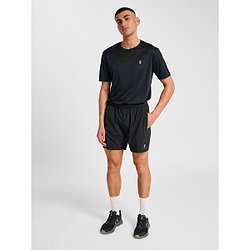 Vorschau: Hummel Pulse Workout Trainingsshort Herren - Schwarz