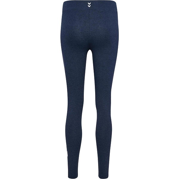 Hummel Pulse Logo Cuissard Long Femmes - Marine Mélange