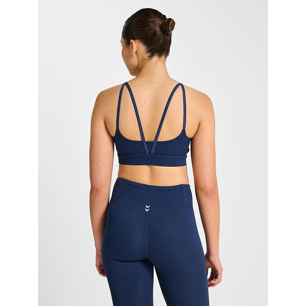 Hummel Yoga Strap Sport-Bh Dames - Marine