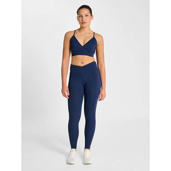 Hummel Yoga Strap Sport-Bh Dames - Marine