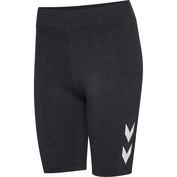 Hummel Pulse Logo Tight Damen - Schwarz Meliert
