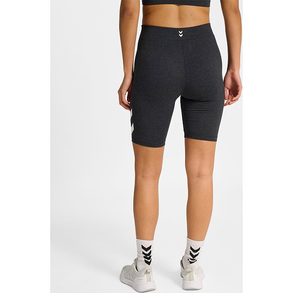 Hummel Pulse Logo Tight Damen - Schwarz Meliert