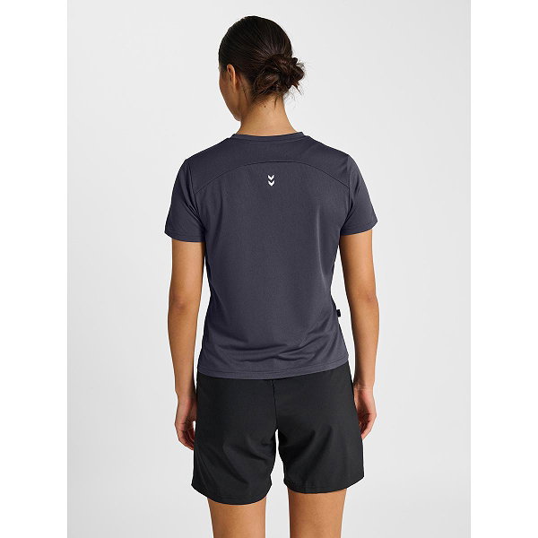 Hummel Pulse Workout T-Shirt Femmes - Gris Foncé