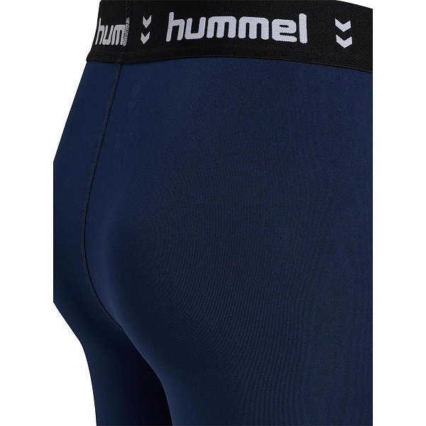 Hummel Pulse Mid Waist Cuissard Long Femmes - Marine