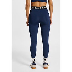Présentation: Hummel Pulse Mid Waist Cuissard Long Femmes - Marine