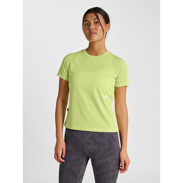 Hummel Pulse Workout T-Shirt Femmes - Lime