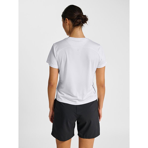 Hummel Pulse Training T-Shirt Femmes - Blanc