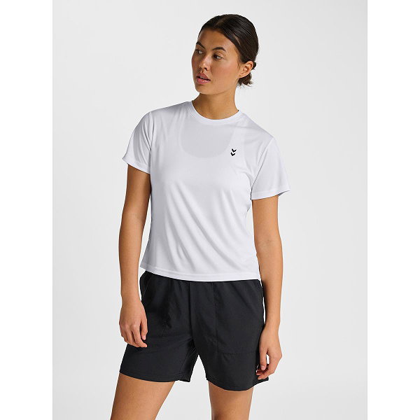 Hummel Pulse Training T-Shirt Femmes - Blanc