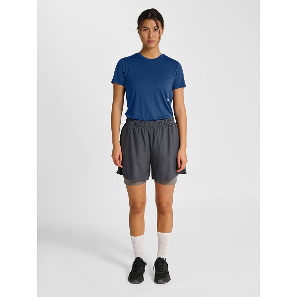 Hummel Pulse Workout T-Shirt Femmes - Navy