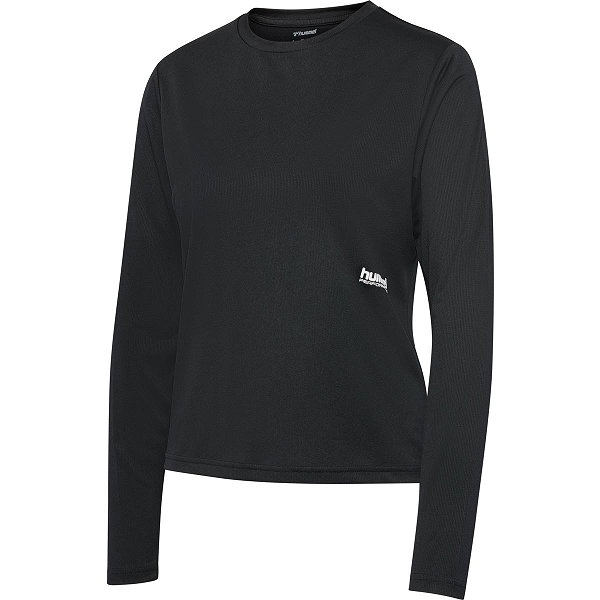 Hummel Pulse Workout L/S T-Shirt Dames - Zwart