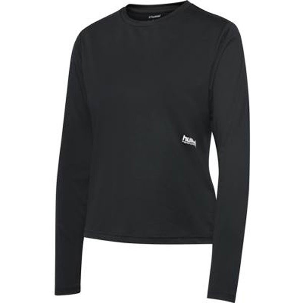 Hummel Pulse Workout L/S T-Shirt Dames - Zwart