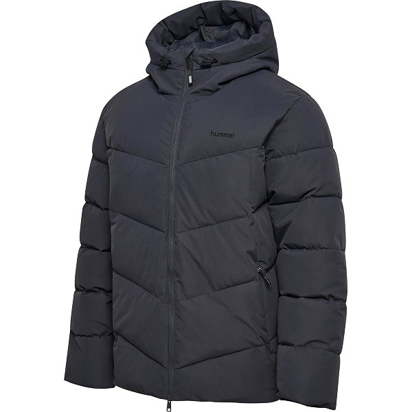 Hummel Puffer Veste Matelassée Hommes - Gris Foncé