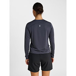 Vorschau: Hummel Pulse Workout L/S T-Shirt Damen - Dunkelgrau