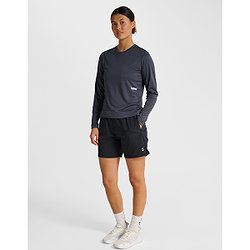 Vorschau: Hummel Pulse Workout L/S T-Shirt Damen - Dunkelgrau