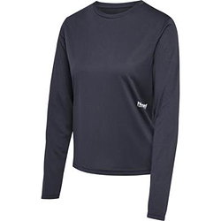 Vorschau: Hummel Pulse Workout L/S T-Shirt Damen - Dunkelgrau