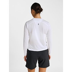 Présentation: Hummel Pulse Workout L/S T-Shirt Femmes - Blanc