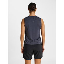 Voorvertoning: Hummel Pulse Workout Tanktop Dames - Donkergrijs