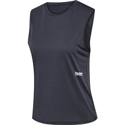 Voorvertoning: Hummel Pulse Workout Tanktop Dames - Donkergrijs
