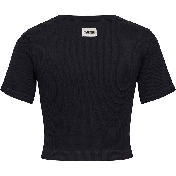 Hummel Pulse Seamless Rib T-Shirt Dames - Zwart