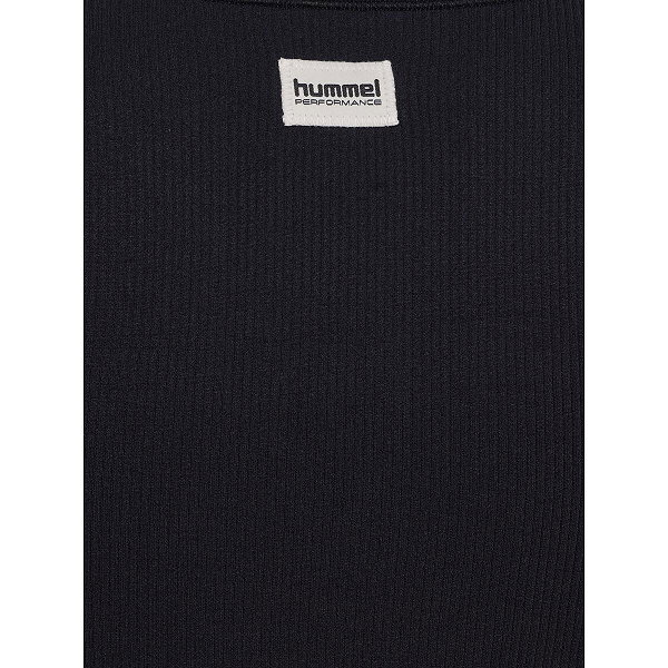 Hummel Pulse Seamless Rib T-Shirt Dames - Zwart