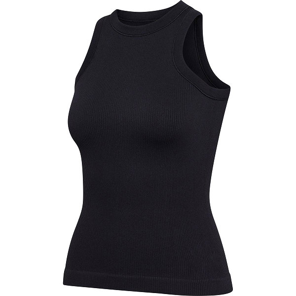 Hummel Pulse Seamless Rib Tanktop Damen - Schwarz