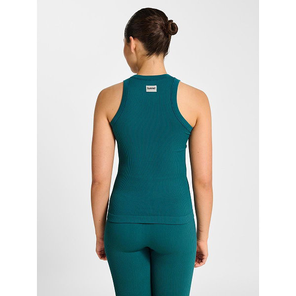 Hummel Pulse Seamless Rib Tanktop Damen - Grün