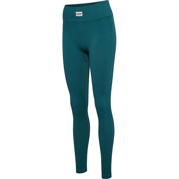 Hummel Pulse Seamless Rib Cuissard Long Femmes - Vert