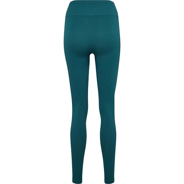 Hummel Pulse Seamless Rib Cuissard Long Femmes - Vert