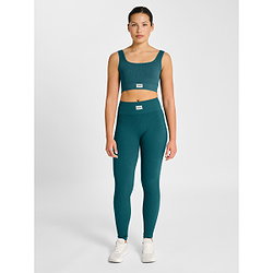 Présentation: Hummel Pulse Seamless Rib Cuissard Long Femmes - Vert