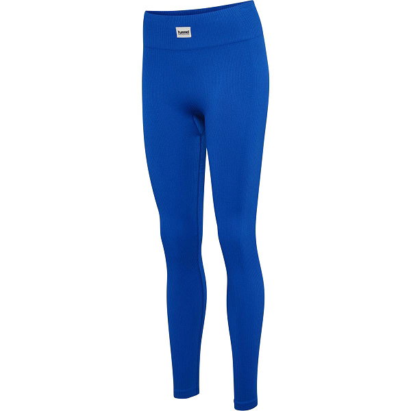 Hummel Pulse Seamless Rib Long Tight Damen - Royal