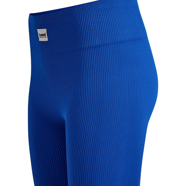 Hummel Pulse Seamless Rib Long Tight Damen - Royal