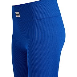 Vorschau: Hummel Pulse Seamless Rib Long Tight Damen - Royal