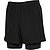 Hummel Hiit Intensity Short De Running 2-En-1 Hommes - Noir