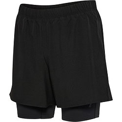 Hummel Hiit Intensity Short De Running 2-En-1 Hommes - Noir
