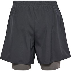 Présentation: Hummel Hiit Intensity Short De Running 2-En-1 Hommes - Gris Foncé