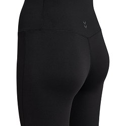 Voorvertoning: Hummel Yoga High Waist Flare Long Tight Dames - Zwart
