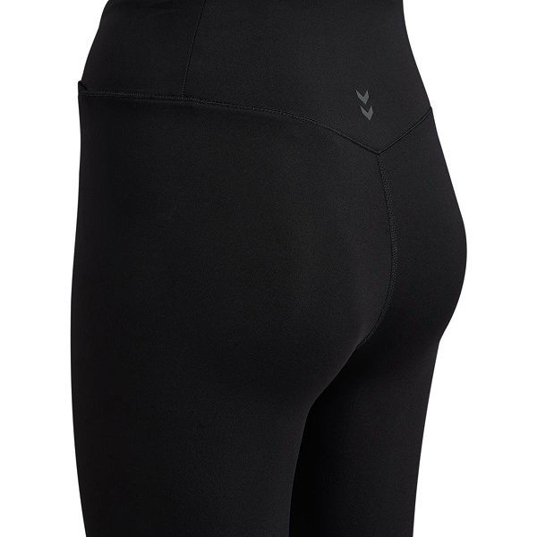 Hummel Yoga Wrap High Waist Long Tight Dames - Zwart