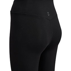 Voorvertoning: Hummel Yoga Wrap High Waist Long Tight Dames - Zwart