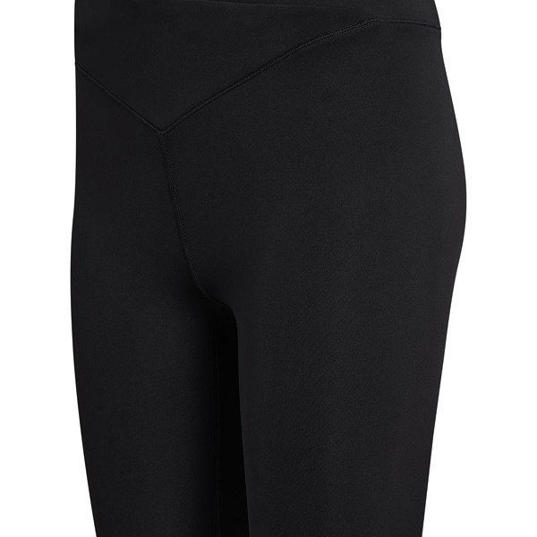 Hummel Yoga Wrap High Waist Long Tight Dames - Zwart