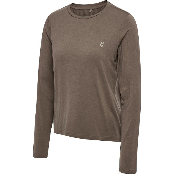 Hummel Yoga Soft Loose Ls T-Shirt Damen - Braun