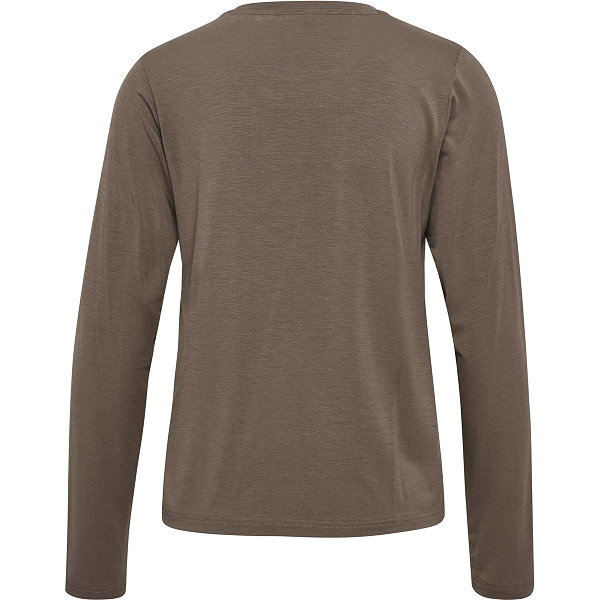 Hummel Yoga Soft Loose Ls T-Shirt Damen - Braun