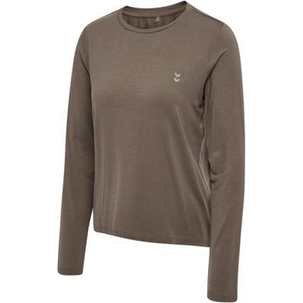 Hummel Yoga Soft Loose Ls T-Shirt Damen - Braun