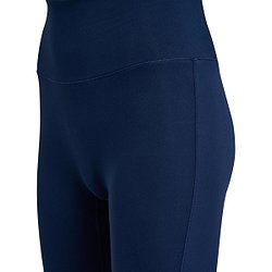 Voorvertoning: Hummel Yoga High Waist Flare Long Tight Dames - Marine