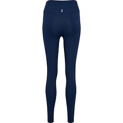 Voorvertoning: Hummel Yoga Wrap High Waist Long Tight Dames - Marine