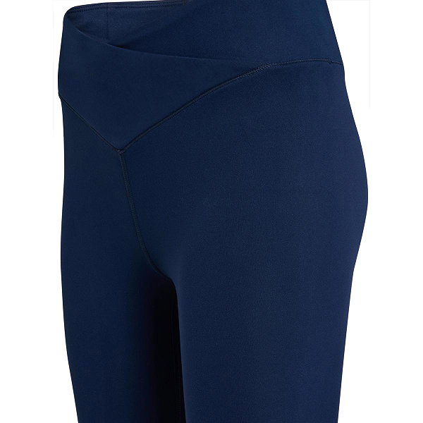 Hummel Yoga Wrap High Waist Long Tight Dames - Marine