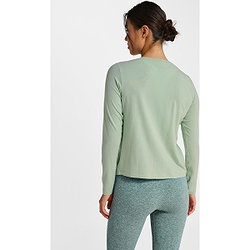 Vorschau: Hummel Yoga Soft Loose Ls T-Shirt Damen - Lime